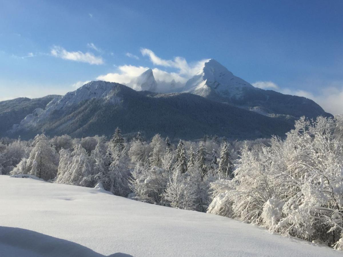 Ferienwohnung Bergblick Berchtesgaden Exteriör bild